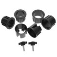 thumbnail image 6 of IBASETOY 1Set Patio Umbrella Stand Parts with Metal and Plastic Patio Pole Covers and Screws for Outdoor Use Black, 6 of 8