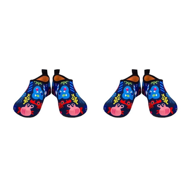ZLight 2X Wading Shoes Toddler Slippers Diving Fine Workmanship Exquisite Long-lasting Cute Looking Sand Scandals Baby Slipper Type 5 2Set