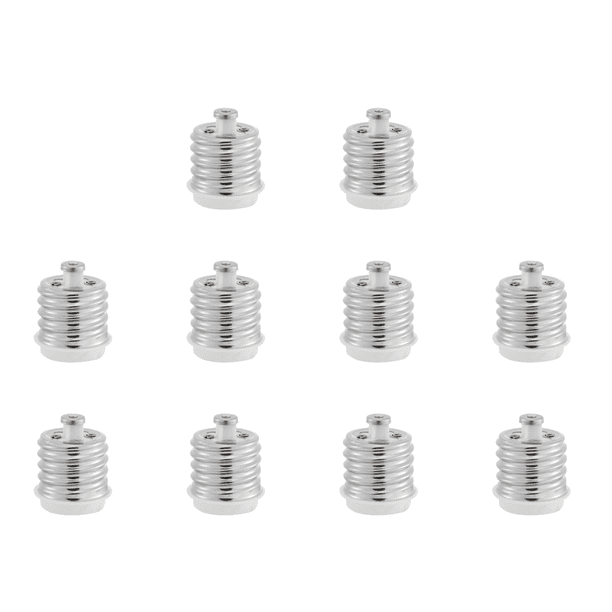 E40 A E27 Base LED Halógena Base Lámpara Bombillas Adaptador Convertidor