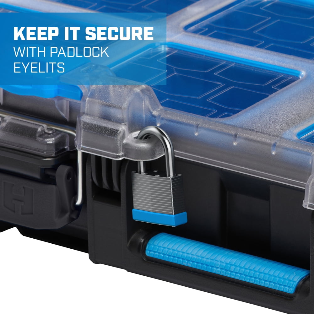 HART Stack System, Mobile Toolbox for Storage and Organization, 3 Piece  Resin Plastic Modular Toolbox System