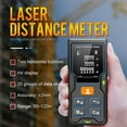 thumbnail image 4 of Laser Measure 60m/196ft Laser Distance Meter Portable Laser Measurement Tool, 4 of 6