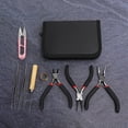 thumbnail image 4 of ANGGREK 8pcs Jewelry Tools DIY Jewelry Making Scissors Cutter Tweezers Beading Tool Kit,DIY Jewelry Making, 4 of 8