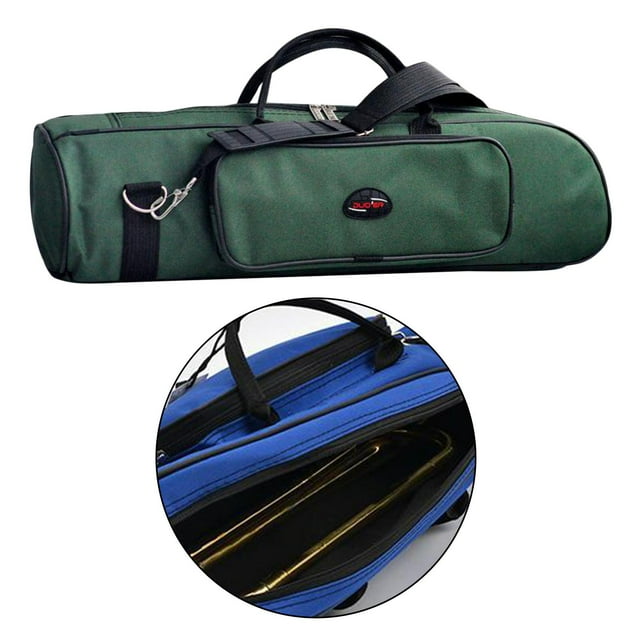 Estuche de Transporte para Trompeta Hugo 600D Tela Oxford Verde