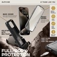 thumbnail image 4 of SUPCASE Unicorn Beetle Pro for 2024 Apple iPhone 16 Pro 6.3" Case with Screen Protector, [Built-in Stand & Belt-Clip] [Military-Grade Protection] Phone Case Shockproof Cover for iPhone 16 Pro, Gray, 4 of 9