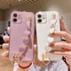thumbnail image 2 of Plating Case Moto G62 G9 G8 Power E7 E6S Love Chain Funda De Silicona Suave Con Cadena Whit Para Teléfono, 2 of 4