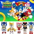 thumbnail image 2 of Mochila de peluche de Sonic Shadow the Hedgehog, especial de 20 a 30 cm, de Sonic, con dibujos animados de Amy Rose y Knuckle Tail, 2 of 5