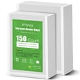 thumbnail image 1 of Vacuum Sealer Bags 100 Size Pint 6" x 10" and 50 Quart size 8" x 12" for Food Saver Vacuum Sealer Bags Commercial Grade Food Saver bags- BPA-Free -Heavy Duty-VTUUU, 1 of 6