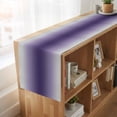 thumbnail image 6 of Table Runners 72 Inches Long Dress Scarves, Purple Grey Ombre Farmhouse Kitchen/Dining Table Runner, Coffee Tablerunners, Farmhouse Gradient Minimalist 13x72 Inch, 6 of 9