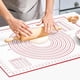 thumbnail image 2 of UNTIOR-alfombrilla de silicona para hornear, estera para amasar pasteles de Pizza, fabricante de masa de cocina, utensilios antiadherentes para hornear, 1 piezas, 2 of 5