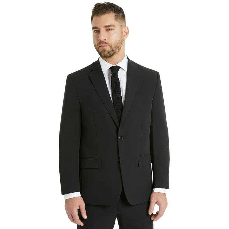 Chaps Men's Solid Classic Fit Tailored Suit Separate Jacket