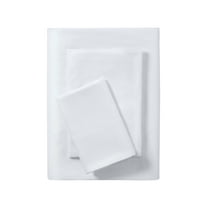 Mainstays Basic Value Microfiber Bed Sheet Set, Twin, White, 3 Piece