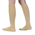thumbnail image 5 of SAYFUT 2 Pairs 15-20 mmHg Zipper Compression Socks Closed Toe Knee High Compression Stockings for Men & Women, 5 of 8