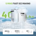 thumbnail image 2 of Fabricador de Hielo KEENSTAR Nugget Sobremesa 18kg/24h con Canasta, 2 of 7