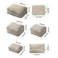 thumbnail image 2 of Bdday 6 Set Travel Packing Organizers Compression Cubes for Suitcases Storage Bags for Compression Carry-On Easy Organizing Of Travel Essentials, 2 of 8