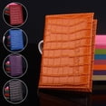 thumbnail image 2 of Fundas De Cuero PU Con Patrón De Cocodrilo Para Pasaportes Cartera De Viaje Soporte De Tarjeta De Identificación Unisex, 2 of 4
