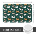thumbnail image 2 of Pofeuu Farmhouse Animals Print Flannel Doormats Rug16"x24"Rug Washable Doormats Indoor Outdoor Rugs for Layered Front Door Mats, Porch, Kitchen, Entryway, 2 of 7