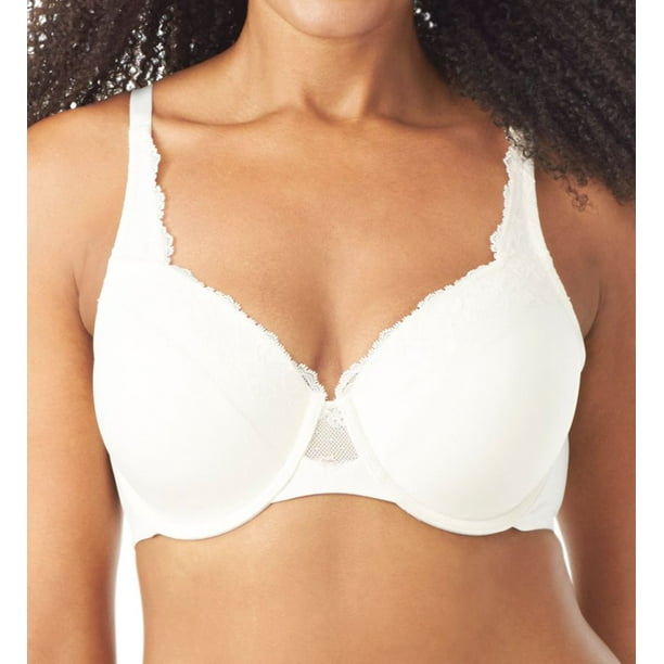 Women's Olga GF7961A Cloud 9 Lace Underwire Contour Bra (Gardenia 44DD