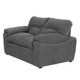thumbnail image 3 of Sala 2-2 Cosmo ( 2 Piezas Love Seat ) Gris Carbón para Sala, 3 of 8