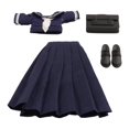 thumbnail image 2 of Figura de acción femenina a escala 1/12, uniforme de , ropa, , fácil de usar, práctico, para disfrazarse, ropa en miniatura, ropa, 2 of 7