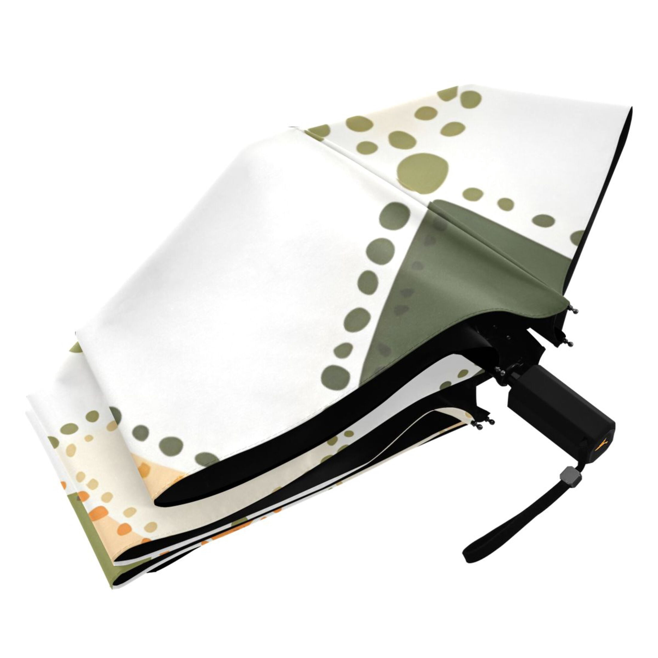 ALAZA Checkered Grid Pattern UPF 50+ Compact Folding Umbrella for Rain Travel Umbrella Packable