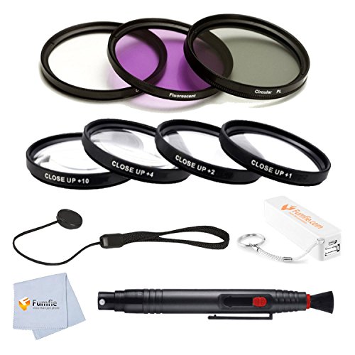 7 Piece Filter Package for Nikon D750 FXformat Digital SLR Camera w