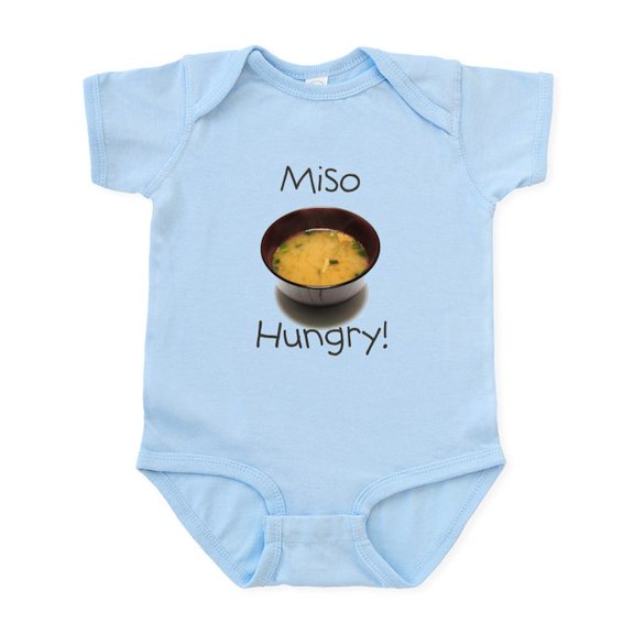 CafePress - Miso Hungry Infant Bodysuit - Baby Light Bodysuit, Size Newborn - 24 Months