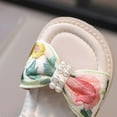 thumbnail image 5 of Favoffer Baby Shoes Summer New Girls Sandals Ethnic Style Embroidery Pearl Middle and Small Children Non-slip Soft Bottom Beach Sandals, 5 of 5
