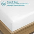 thumbnail image 4 of Bare Home Mattress Protector - Waterproof - Vinyl Free - Hypoallergenic - California King, White, 4 of 8