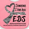 thumbnail image 4 of Inktastic Someone I Love Has Eds- Ehlers Danlos Syndrome Boys or Girls Baby Bib, 4 of 4