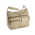 thumbnail image 7 of Women's Leather Organizer Purse Shoulder Bag Multiple Pockets Cross Body Handbag, 7 of 7