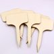 thumbnail image 4 of Guardurnaity 50 piezas de pintura, suministros de tablero de madera, marcador de jardín, etiqueta de señal de Memo para boda, cocina, restaurante, Accesorios de disfraces, 4 of 6