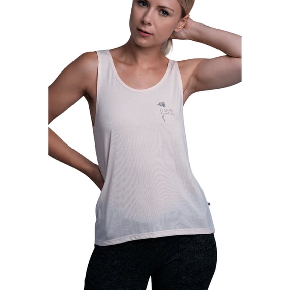 Roxy Women's Peach Another Day In Paradise Sleeveless Tank Top (S01)