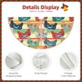 thumbnail image 3 of Balery Retro With Joysticks Printed Christmas Tree Skirt , Merry Christmas Party Christmas Tree Decoration,Adjustable Tree Skirt-48", 3 of 6