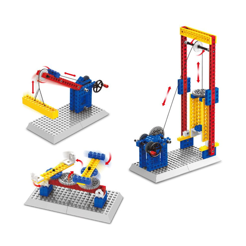 mechanical gear building blocks