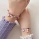 thumbnail image 1 of Cartoon Magnetic Couple Bracelets with Cat Love Heart Pendant Cute Mutually Attractive Friendship Rope Gifts for Friend New, 1 of 5