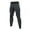 Mens Shapewear Dark Gray, variant on Mens Workout Compression Pants with Pockets High Waisted Shapewear Leggings Trousers Casual Quick-Drying Stretchy Slim-Fit Athletic Pant