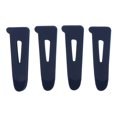 thumbnail image 2 of Etiqueta de puño Sunnimix 4 pares de Mangas Con Lazo y gancho para ropa Deportiva azul, 2 of 8