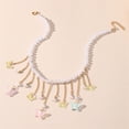 thumbnail image 5 of AOOOWER Elegant Butterfly Necklace Adjustable Chain Necklace Fashionable Accessories Neck Jewelry Perfect for Jewelry Collectors, 5 of 7