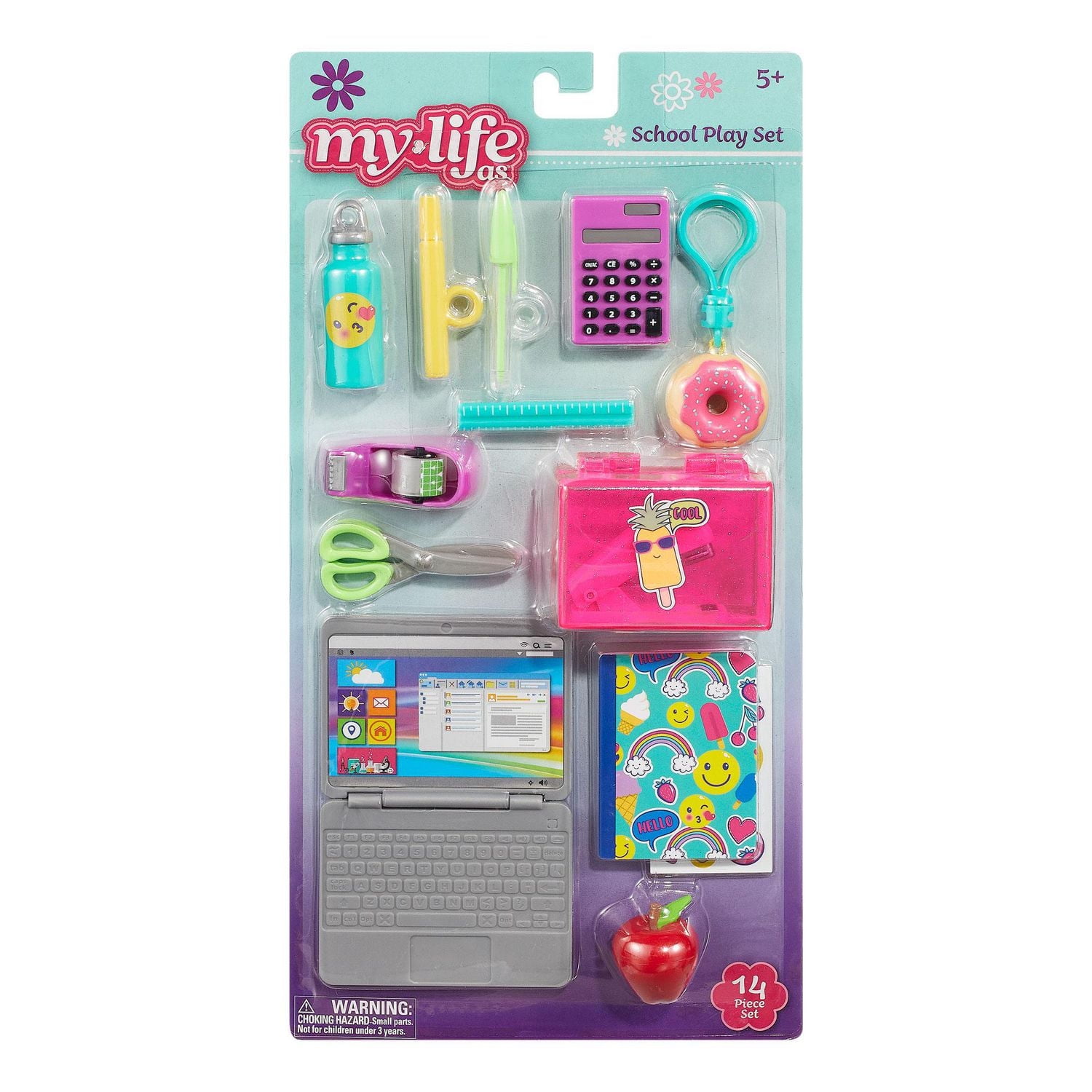 My Life As School Accessories Play Set For 18" Dolls