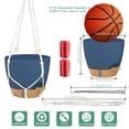 thumbnail image 2 of FIASON 2 Pack 12 Inch Blue Hanging Planters for Indoor Plants,Self Watering Hanging Baskets Flower Pots with Drainage Hole, Visual Reservoir & 2 Kinds of Plant Hanger for Outdoor Garden Home Decor, 2 of 10