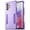 Purple, variant on Poetic Neon Case for Samsung Galaxy A53 5G, Dual Layer Heavy Duty Drop Protection, Black