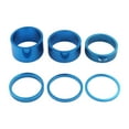 thumbnail image 2 of 6 uds Espaciador de Auriculares Colamx Modificación Componentes Herramienta de Repuesto Bicicletas Azul, 2 of 8