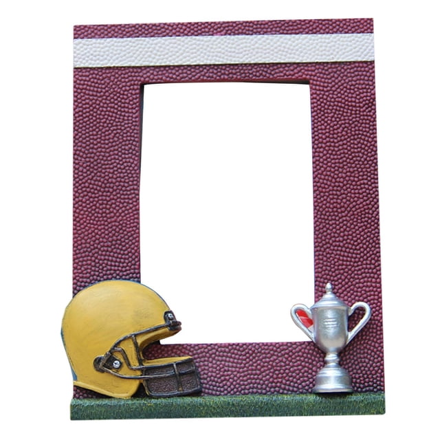 twisto Rugby Photo Frame Photo Display Holder Portable Creative Easy to Install Tabletop Decoration Practical 3D Resin Picture Frame Style B