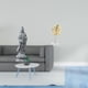 thumbnail image 2 of Estatua de Guan Yin,Estatua de Guan Yin para decoración del hogar.,Escultura de hojas,Estatua de hoja de metal Escultura de hoja Decoración del hogar,Figura de hoja artística con, 2 of 8