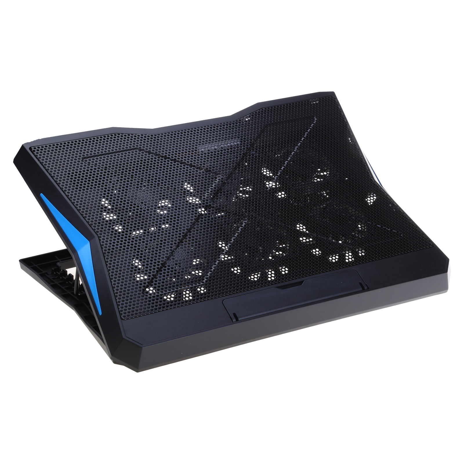 Foldable Laptop BaseStand with Six Cooling 2xUSB for 12-17inch Notebook Cooler Pad Holder Portable Cool