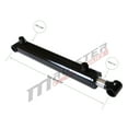 thumbnail image 2 of Hydraulic Cylinder 2.5 in bore x 8 in stoke Cross Tube Welded Double Acting 3500 PSI, 2 of 6