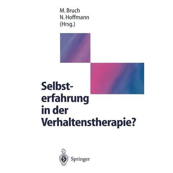 Selbsterfahrung in Der Verhaltenstherapie?, (Paperback)