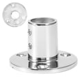 thumbnail image 4 of 90° Tube Base Round Stanchion Base 90 Degree Round Tube Base Hand Rail Fitting 316 Stainless Steel Marine Boat Hardwares25mm/1in, 4 of 8