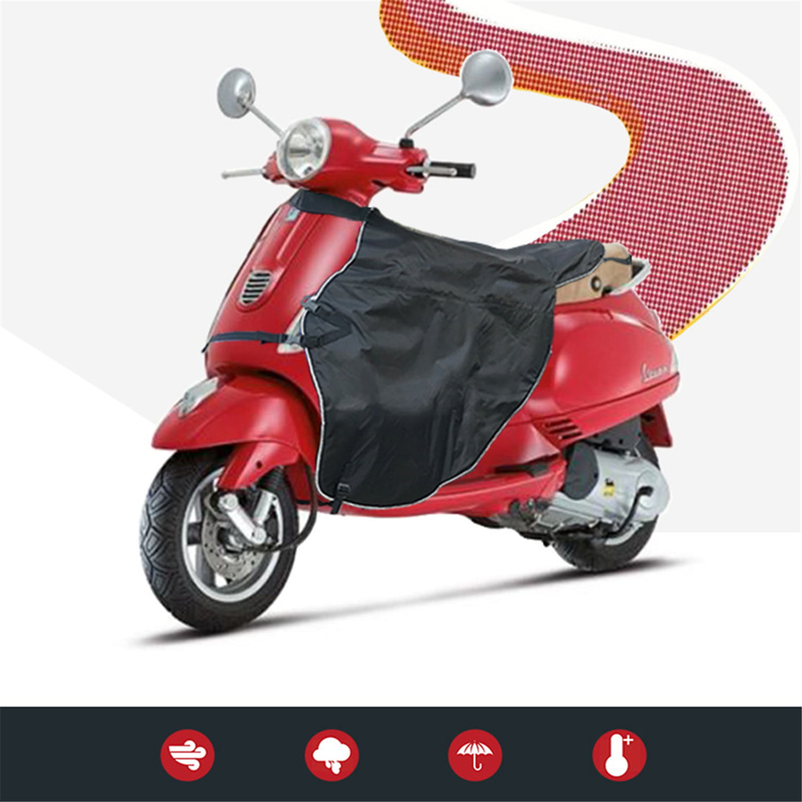 Easy-topbuy Scooter Windproof Leg Lap Apron Cover Waterproof Wear-resistant Warm Leg Protector For Scooter/Electric Car 