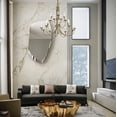 thumbnail image 4 of Livex Lighting Cranford Foyer Chandelier in Antique Brass, 4 of 11